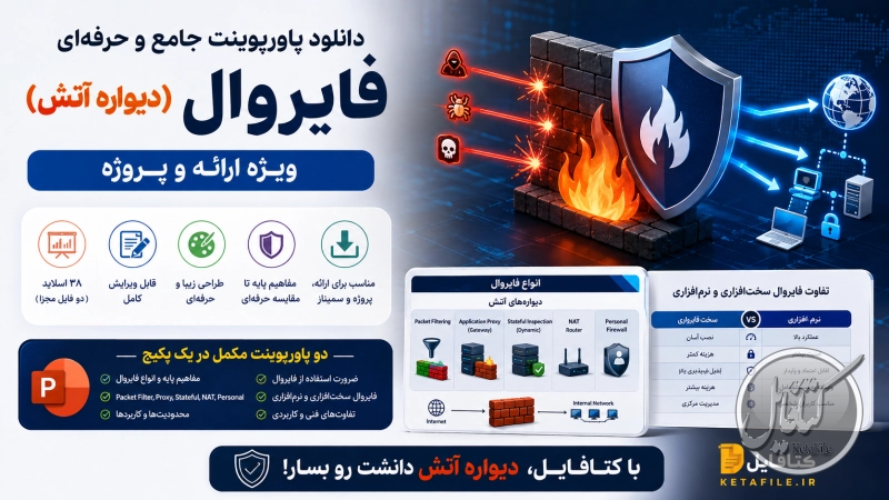 پاورپوینت فایروال ،دیواره آتش